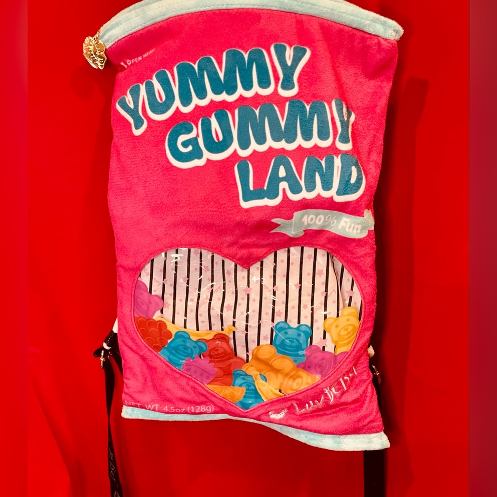 Luv Betsey - Pink Gummy Bear Bag Backpack